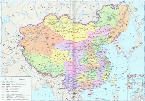 清朝前期中国地图对比，堂堂中华丢失多少领土了