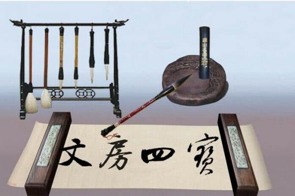 中国古代所说的文房四宝是哪四个？