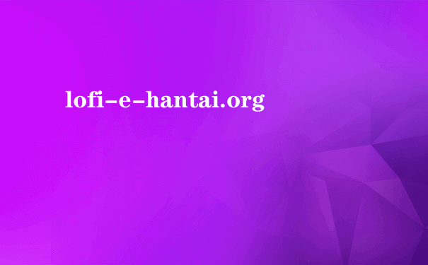 lofi-e-hantai.org