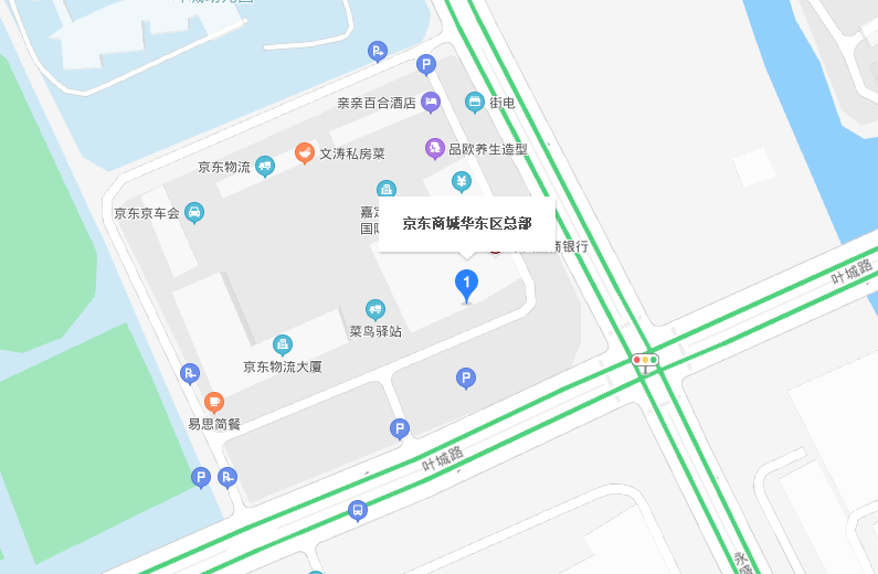 京东商城上海总部地址