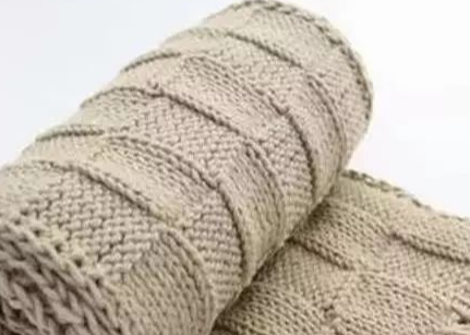 围巾的编织教程
