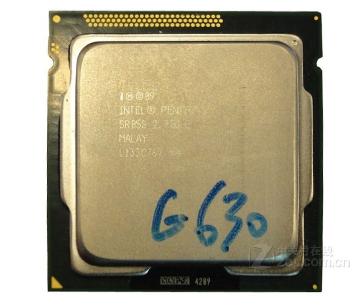 Intel 奔腾 G630的基本参数