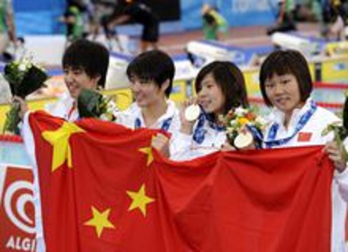 请问，中国奥运女子游泳冠军都有谁