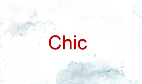 Chic是 什么意思?