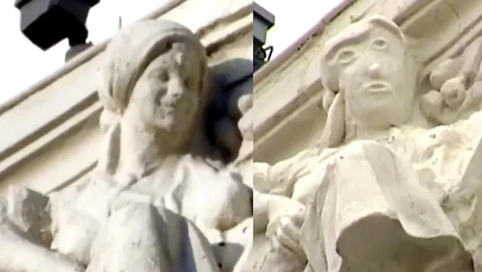 西班牙古雕像遭毁容式修复，古雕像复原为何会修复失败?