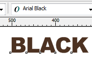 aerial black 是什么字体