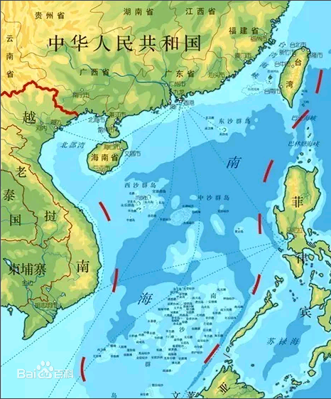 台湾临南海吗