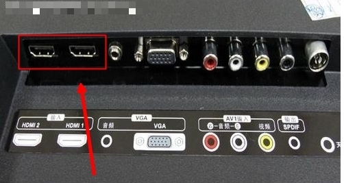 创维酷开LED电视的HDMI接口在哪