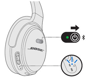 boseqc35耳机怎么连接蓝牙