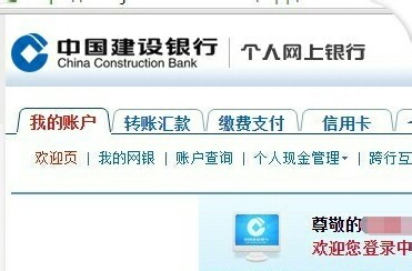 中国建设银行个人网上银行怎么查询电子账单