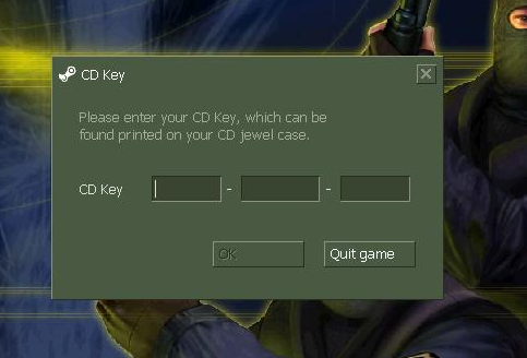 CS1.6的CD-KEY注册码