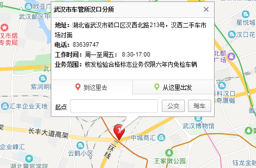 武汉市的车辆管理所的地址和电话是多少