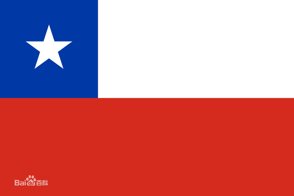 智利国旗有几颗星﹖