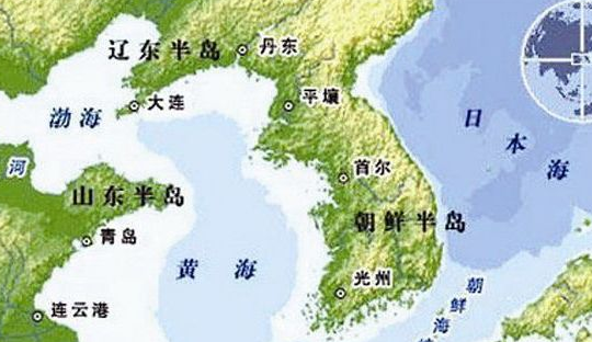 韩国和朝鲜的地理位置