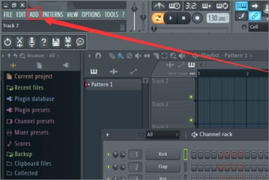 FL Studio如何添加音源？