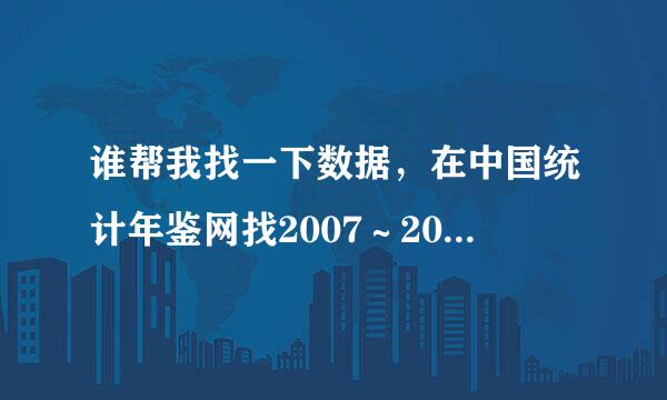 谁帮我找一下数据，在中国统计年鉴网找2007～2011年全国汽车产量各年数据！谢谢！