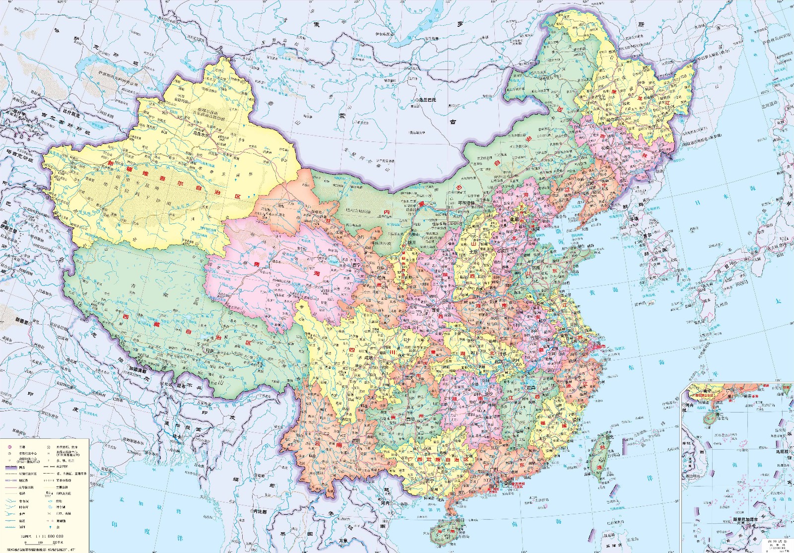 中国地图？