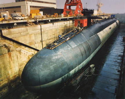 俄亥俄级战略核潜艇的基本数据