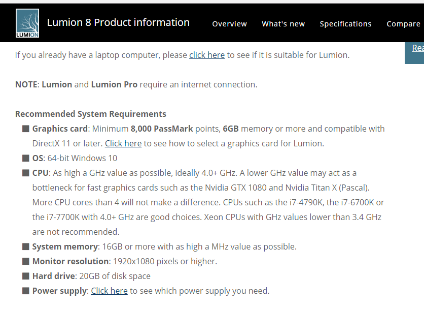我想配一台lumion 6.0的电脑。大家谁有配置表劳烦发一下