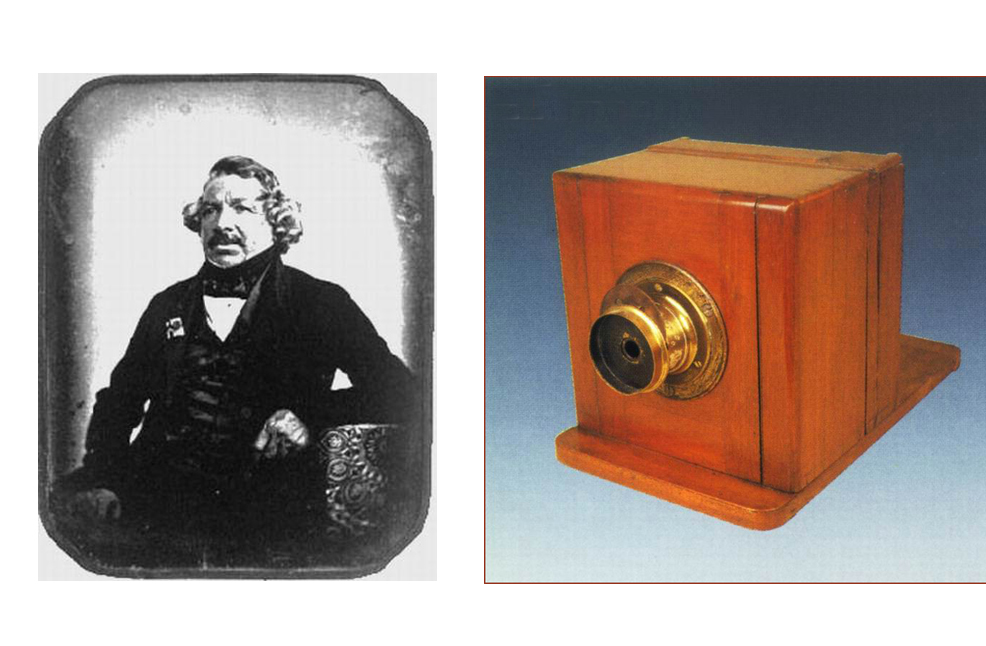 求世界上第一台照相机诞生的照片