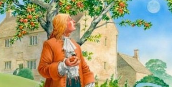 牛顿被苹果砸到头的故事