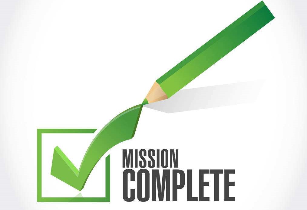是Mission Complete对还是Mission Completed对？为什么。。