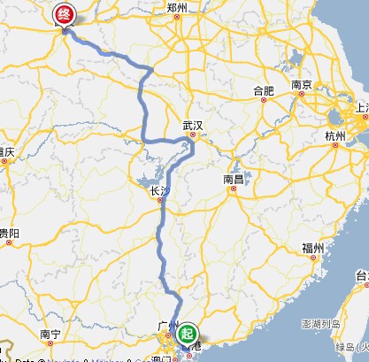 从深圳开车到西安如何走