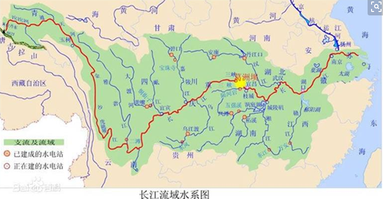 长江的发源地和入海口长江的发源地是哪,入海口是哪