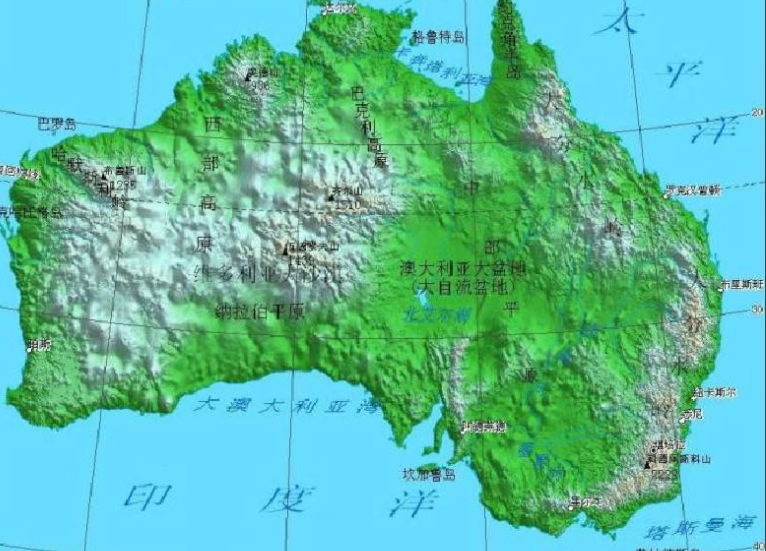 澳大利亚大陆位于 板块和 板块交界处