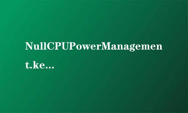 NullCPUPowerManagement.kext 是文件还是文件夹