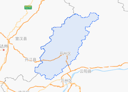 重庆开县属于什么区