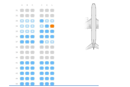 东航空客320座位31到55选哪个比较好,怎么好?