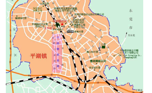 深圳平湖镇属于那个区的