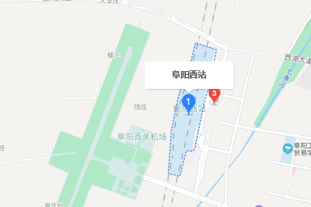 阜阳高铁站在哪个位置？