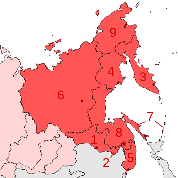 俄罗斯远东联邦管区的海洋面积是多少？
