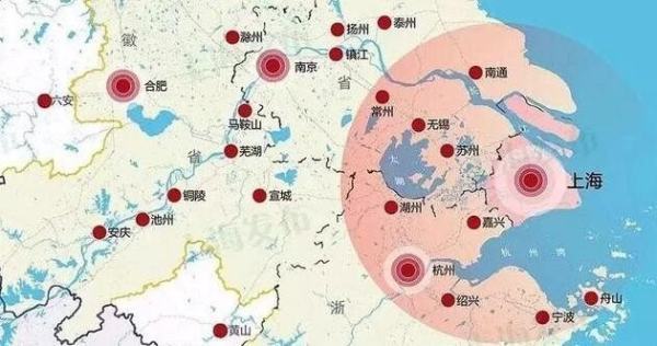 上海周边的城市有哪些？
